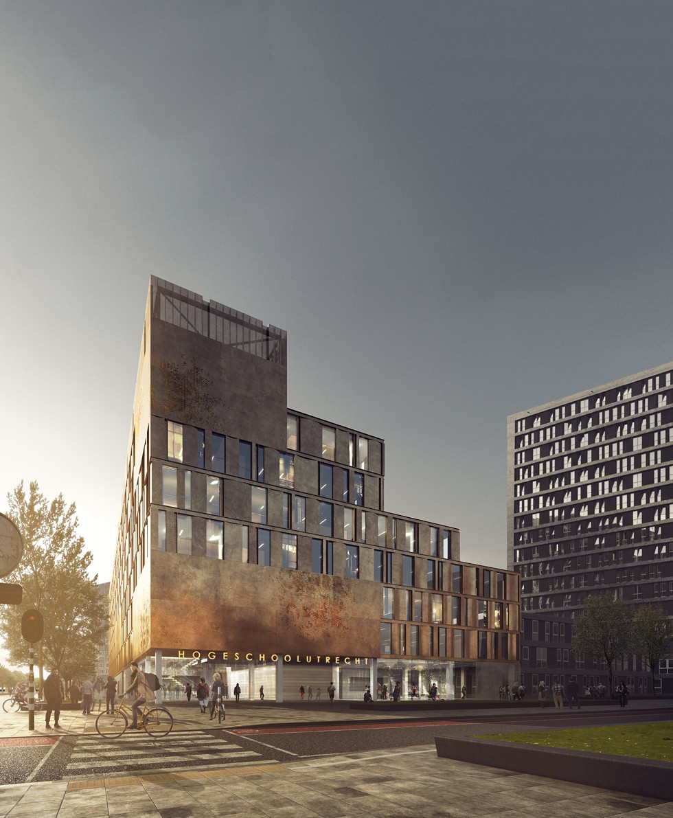 Schmidt Hammer Lassen Architects_Utrecht University College_street view (Copy)